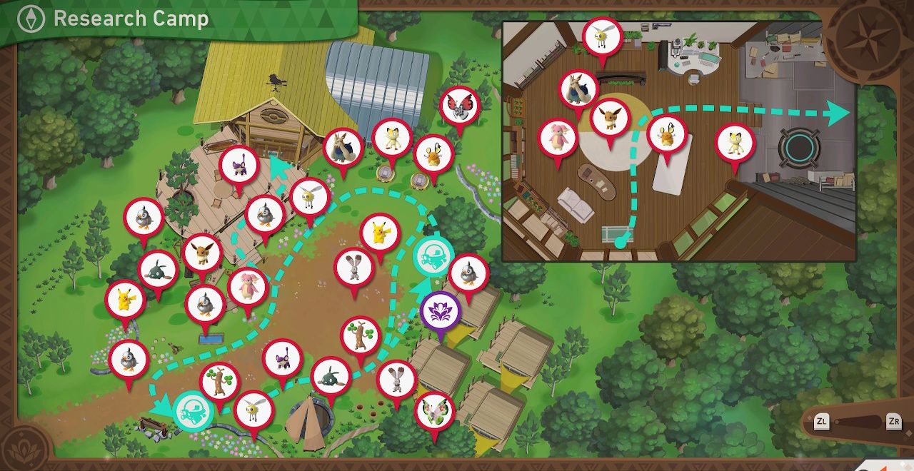 Map of Research Camp